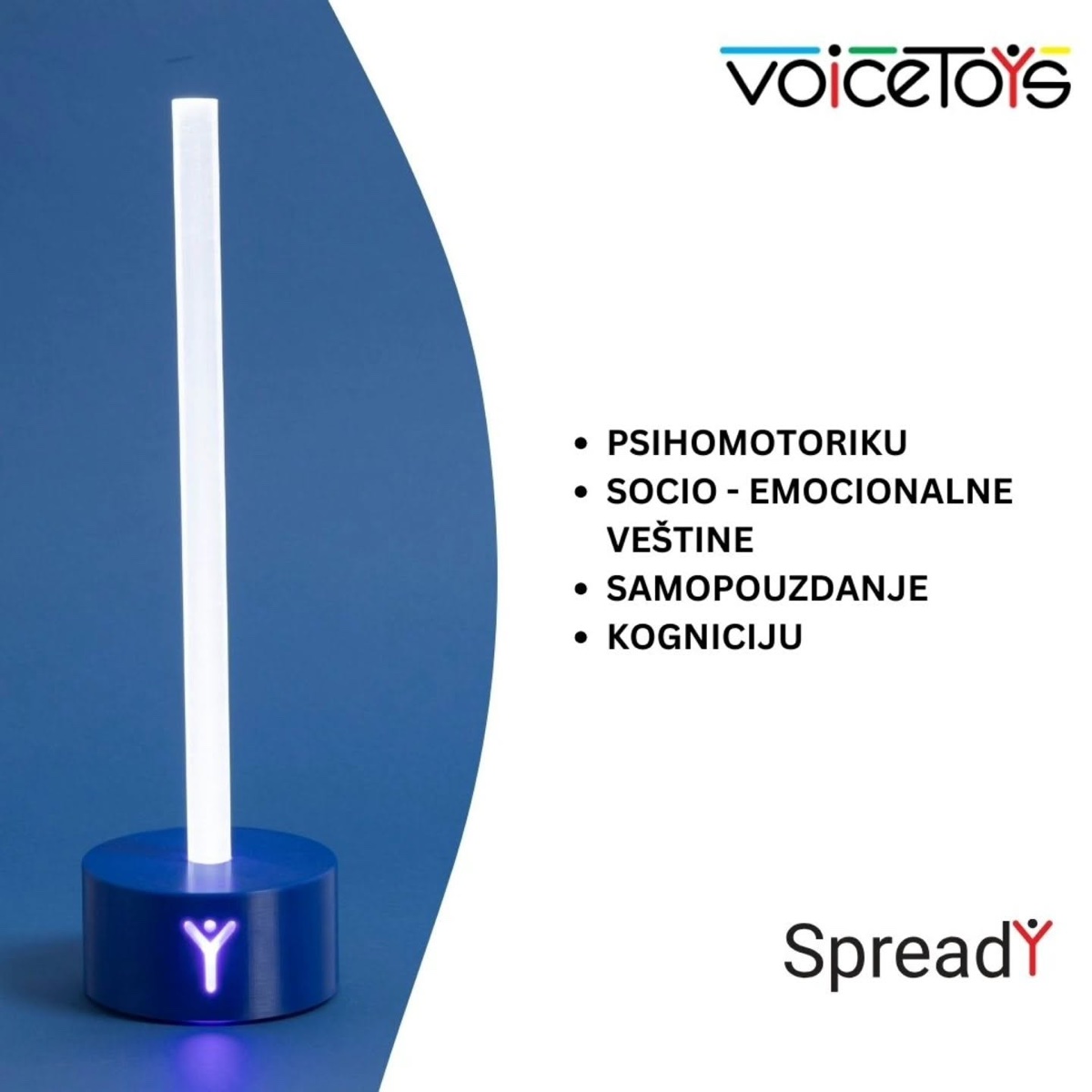 VoiceToys - podrška psihomotorici, socio-emocionalnim veštinama i kogniciji