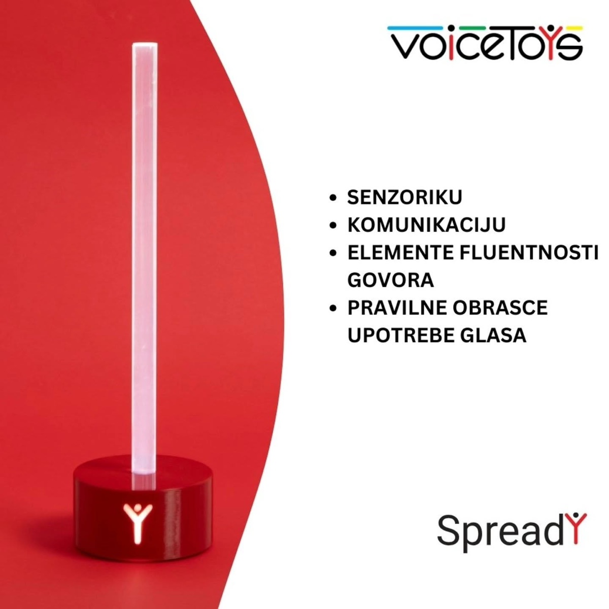 VoiceToys - podrška senzorici, komunikaciji i pravilnoj upotrebi glasa